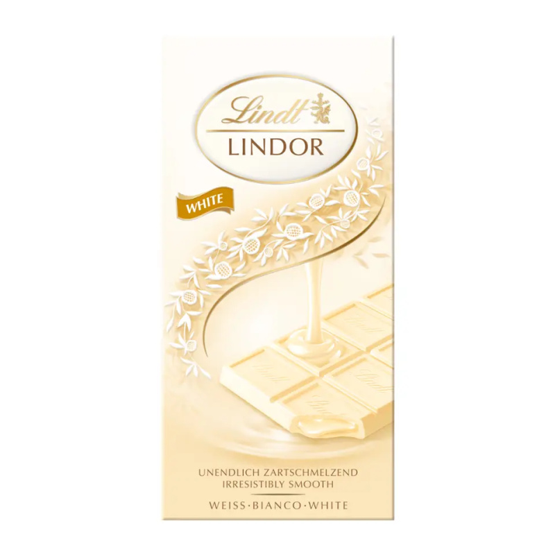 Lindor Bílá čokoláda s jemnou náplní Lindt