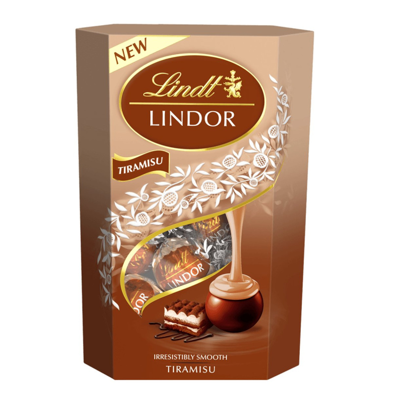 Lindt Bonboniéra LINDOR Čokoládové pralinky Tiramisu