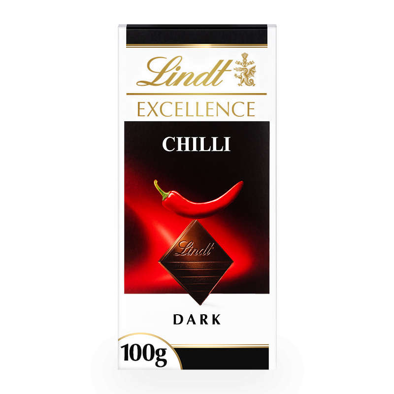 Lindt EXCELLENCE Hořká čokoláda s chilli extraktem 100g
