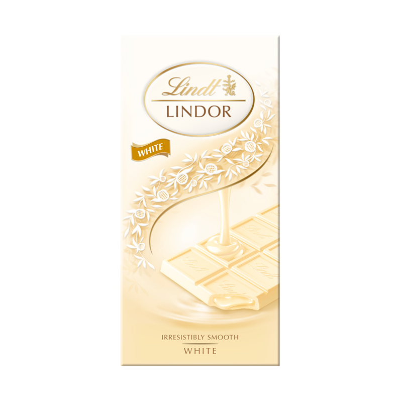 Lindt Čokoláda LINDOR Tablet Bílá