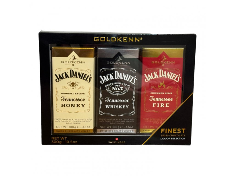 Jack Daniel´s Čokoláda Jack Daniel's Tripack 3 x 100 g