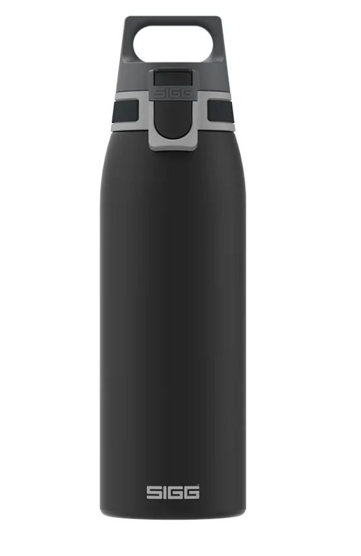 Sigg Nerezová láhev na pití Shield One, 1,0 l, černá 8992.80