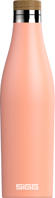 Sigg Dvoustěnná nerezová láhev na vodu Meridian, růžová, 0,5 l 8999.40