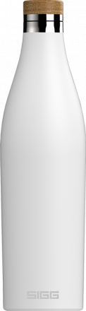 Sigg Dvoustěnná nerezová láhev na vodu Meridian, 0,7 l, bílá 8999.80