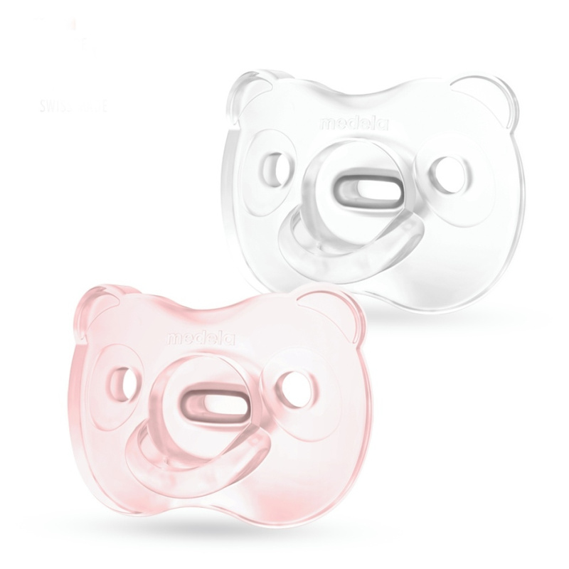 Medela Soft Silicone Soother Girl 0-6m dudlík 0-6m 2 ks