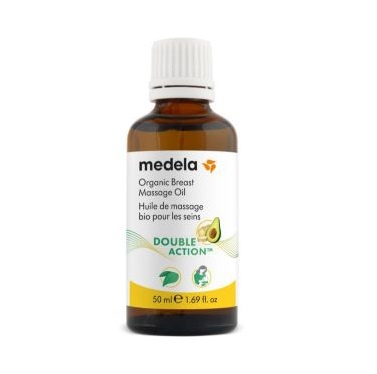 Medela Organic Breast Massage Oil masážní olej na prsa 50 ml