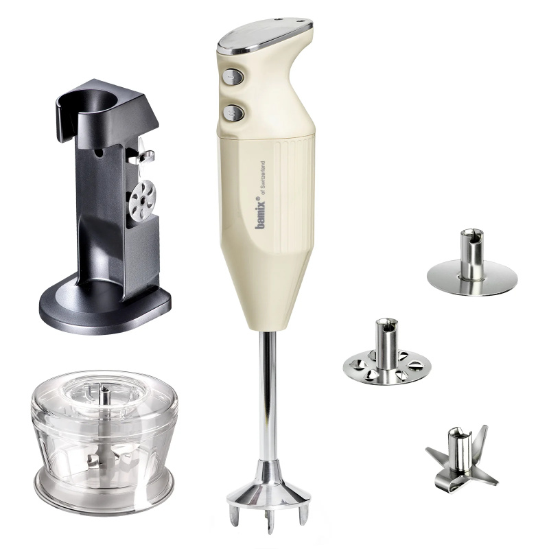 Bamix Ponorný tyčový mixér Deluxe, typ C, 200 W, krémová 1010.004