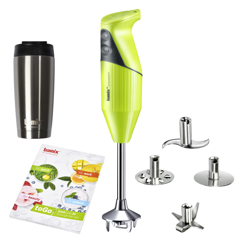Bamix Tyčový mixér ToGo, 200 W, limetková 1011.105