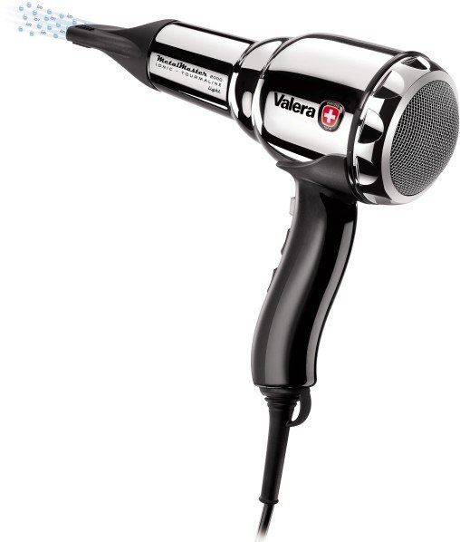 Fén Valera Metal Master 584.01/I / 2 rychlosti / 3 teploty / černá/stříbrná Varianta: ivi1