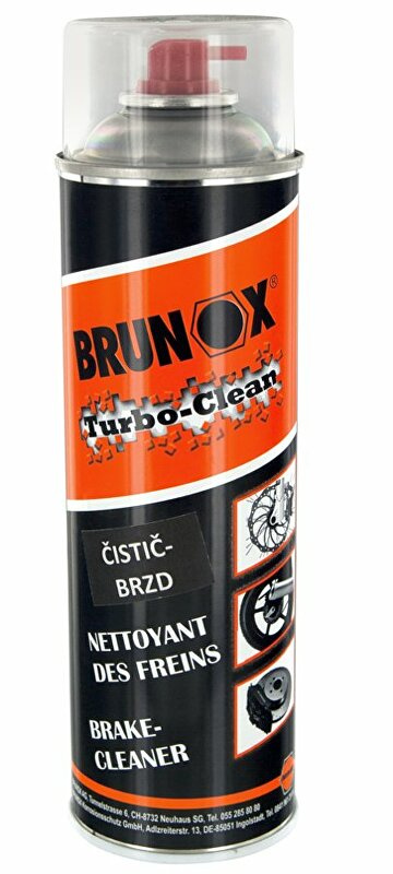 čistič-sprej BRUNOX Turbo-Clean, na brzdy, 500 ml