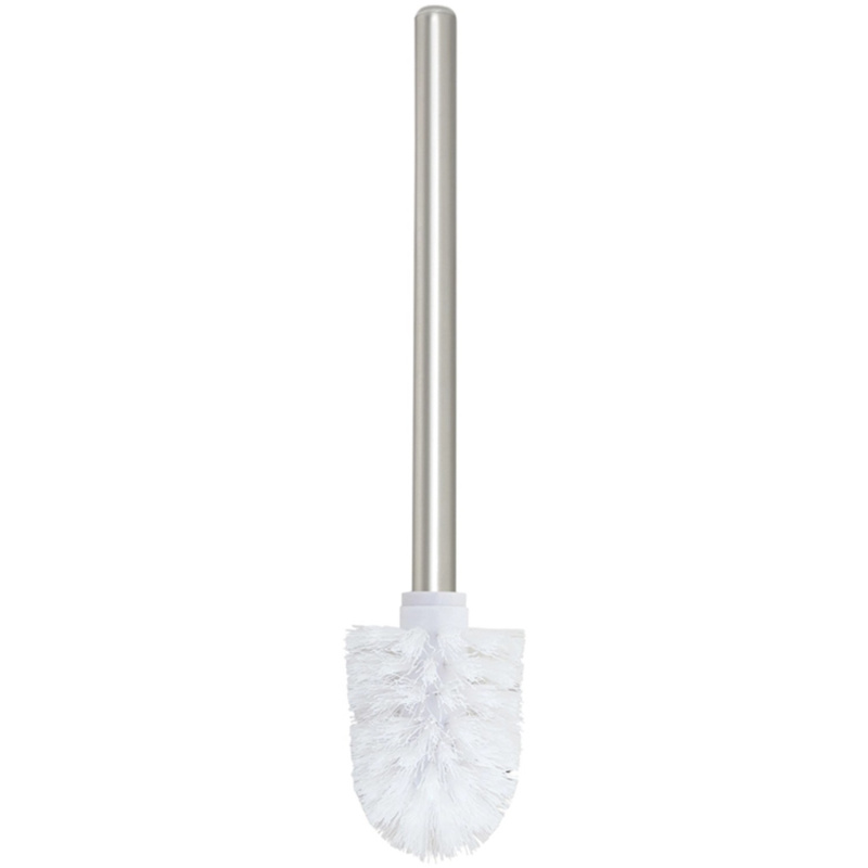 Spirella Náhradní hlavice štětky bílá pr. 72 mm včetně chromované rukojeti