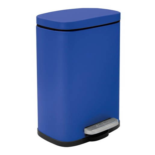 Spirella Spirella pedálový odpadkový koš akira královská modrá ocel 5 l 10.21270