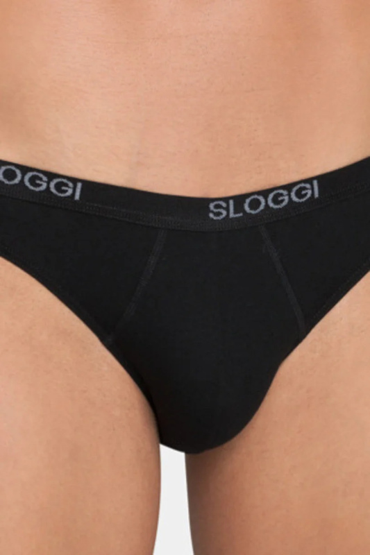 Pánské slipy SLOGGI MEN BASIC MINI - SLOGGI černá M
