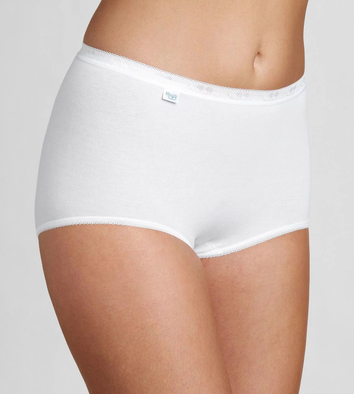 Kalhotky Sloggi Basic+ Maxi bílá - SLOGGI bílá 46