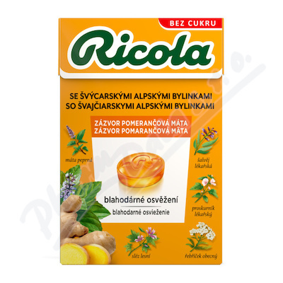 RICOLA byl směs 40g zázvor