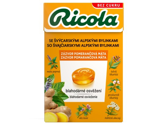 RICOLA byl směs 40g zázvor
