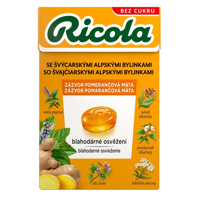RICOLA byl směs 40g zázvor