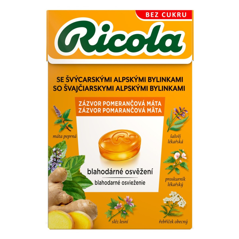 Ricola Zázvor