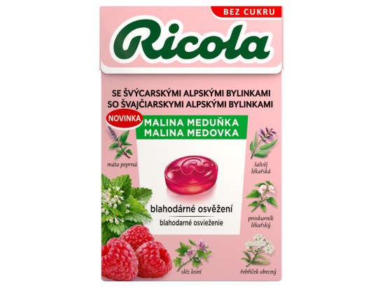 Ricola Malina a meduňka