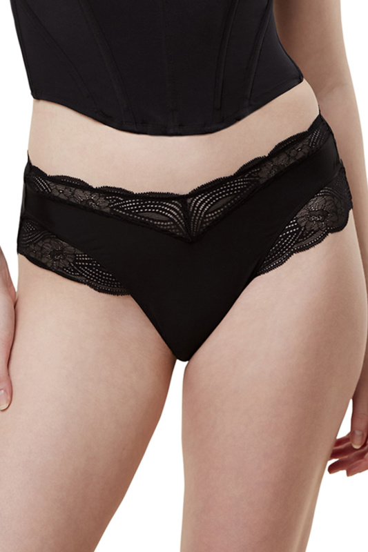 Dámské kalhotky Triumph 10215945 Lift Smart Bandeau Maxi EX Barva: Černá, Velikost: M
