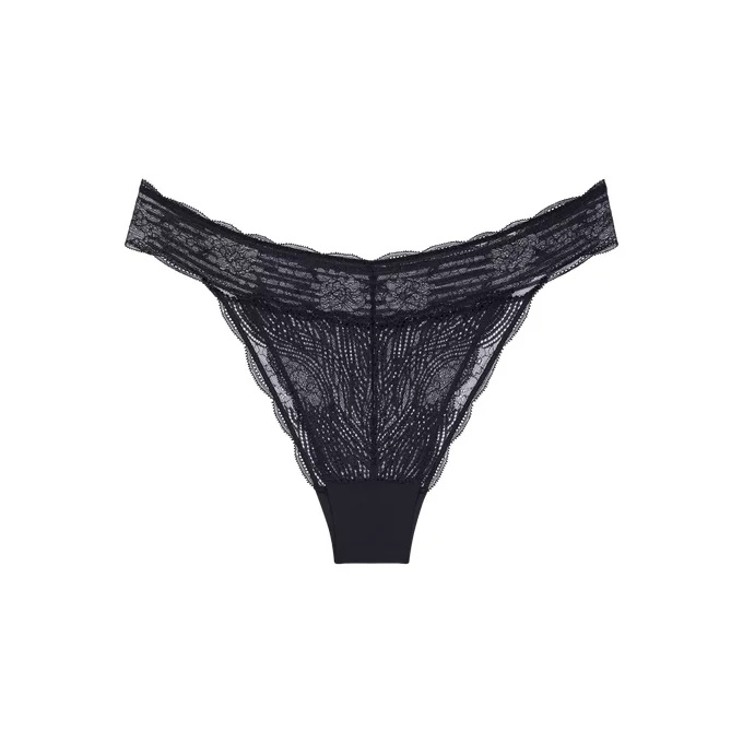 Dámské kalhotky Triumph Lift Smart Highleg Brazilian EX - Triumph černá (0004) 00XL