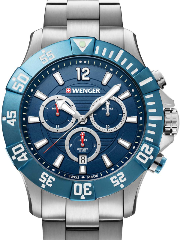 Wenger 01.0643.119 Seaforce Chrono 200M - 43 mm