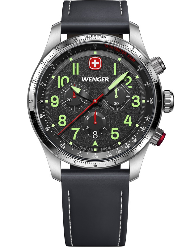 Wenger 01.0543.110 Terragraph Chrono 43mm 10ATM
