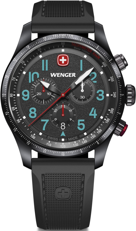 Wenger 01.0543.116 Terragraph Chrono 43mm 10ATM