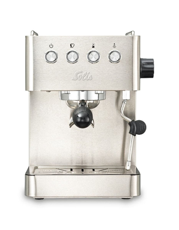 Pákový kávovar Espresso Solis Barista Gran Gusto Silver / 1,7 l / 1450 W / 15 bar / nerez Varianta: ivi2