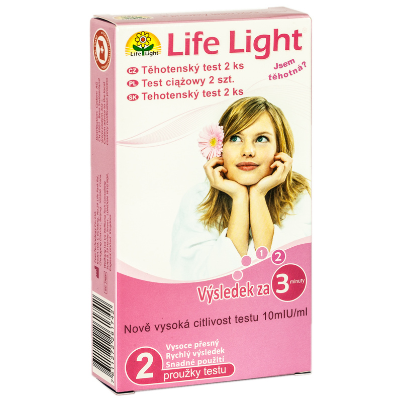 LIFE LIGHT Těhotenský test 2 kusy
