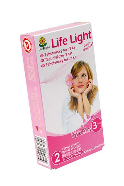 LIFE LIGHT Těhotenský test 2 kusy