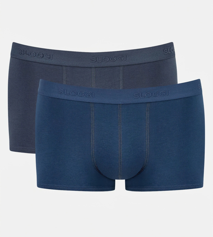 Boxerky Sloggi men 24/7 Hipster 2P - Sloggi bílá (0003) 006
