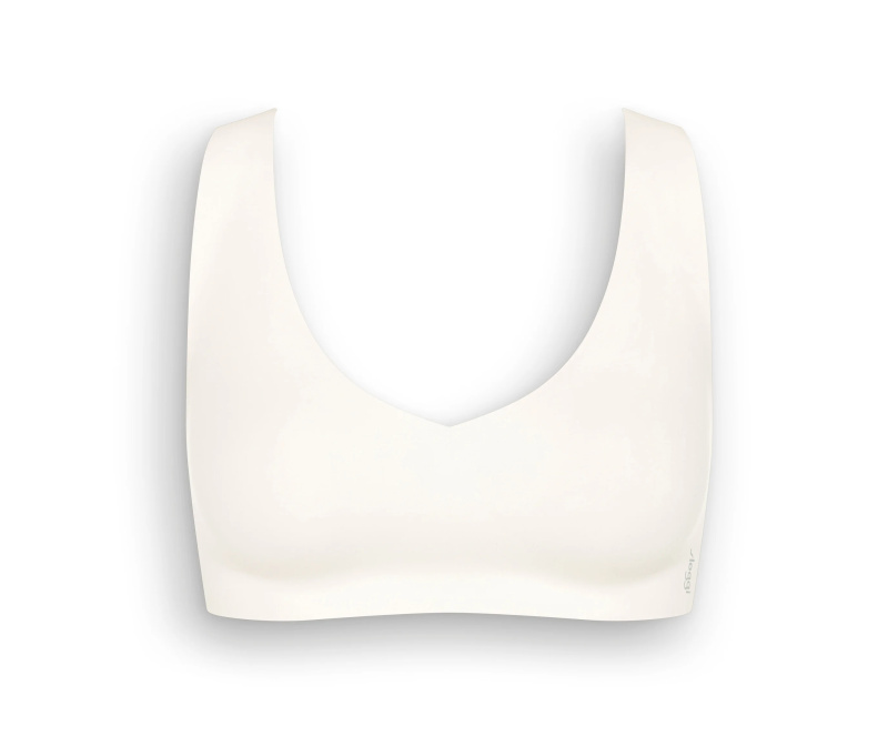 Dámská podprsenka ZERO Feel 2.0 Bralette - Triumph hedvábně bílá (00GZ) 000L