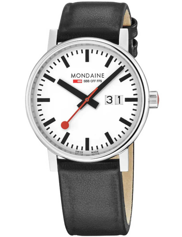 Mondaine MSE.40210.LBV evo2 SBB Big-Date 40mm 3ATM