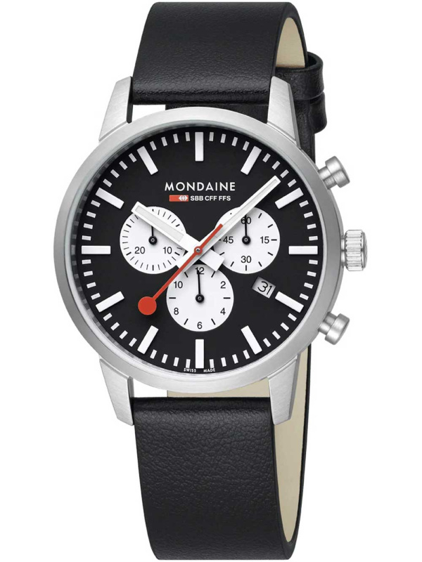 Mondaine MSD.41420.LBV SBB Neo Chronograph 41mm 5ATM
