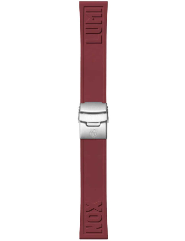 Luminox FP2406.32Q kaučukový řemínek [24 mm] tmavě červený