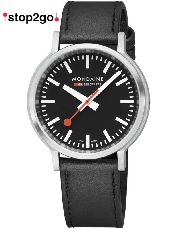 Mondaine MST.41020.LBV.2SE SBB Stop2Go 41mm 3ATM