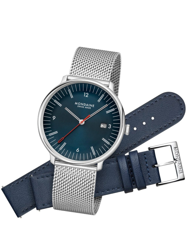 Mondaine MLE.41240.LQV.SET Doppio 41mm 5ATM