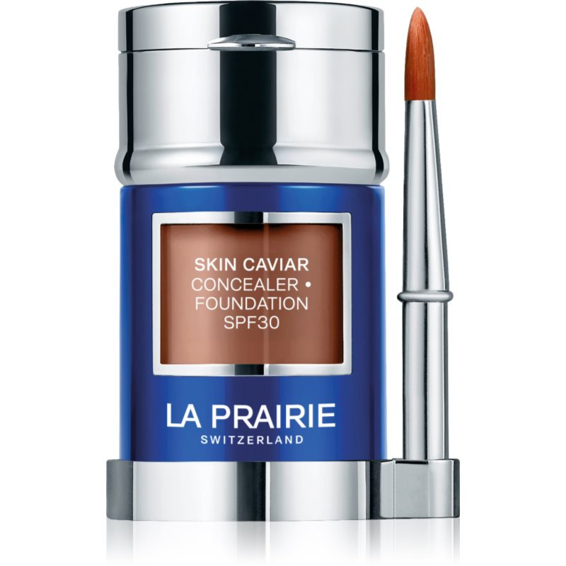 La Prairie Skin Caviar Concealer Foundation make-up a korektor SPF 30 odstín Warm Cinnamon NW-60 30 ml