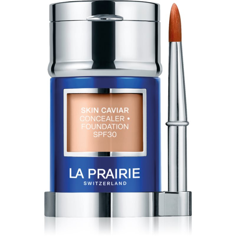 La Prairie Skin Caviar Concealer Foundation SPF 30 pečující make-up a korektor v jednom - Creme Peche 30 ml