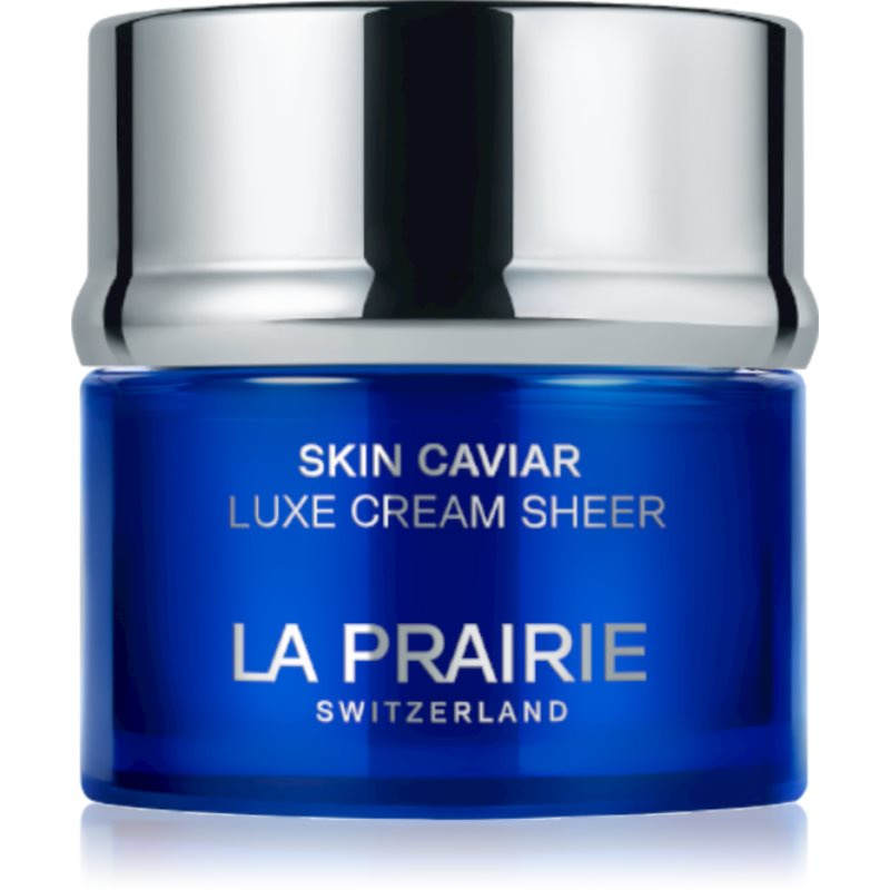 La Prairie Skin Caviar Luxe Cream Sheer luxusní zpevňující krém s vyživujícím účinkem inovace 50 ml