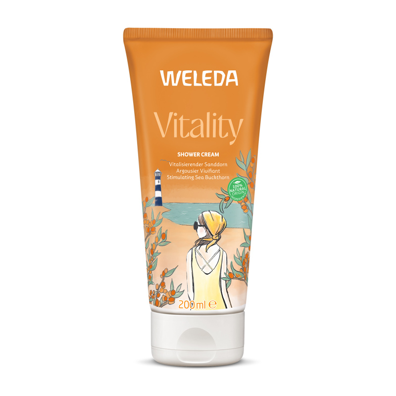 Weleda Rakytník povzbuzující sprchový krém 200 ml