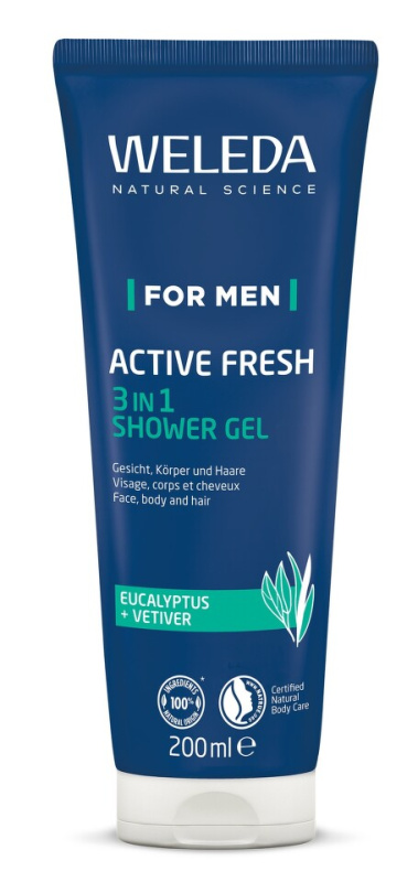 Weleda Men sprchový gel s esenciálními oleji 200 ml
