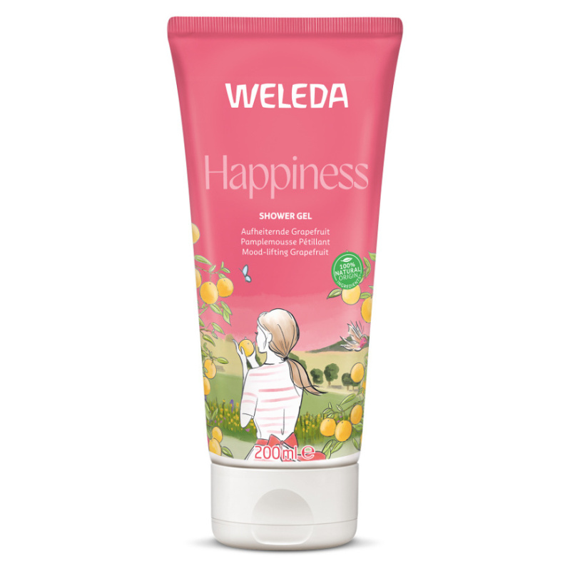 WELEDA Happiness Grepový sprchový gel 200 ml