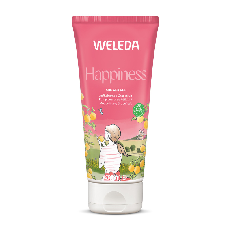 WELEDA Happiness Grepový sprchový gel 200 ml