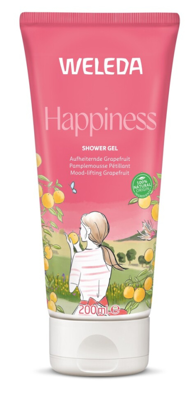 WELEDA Happiness Grepový sprchový gel 200 ml