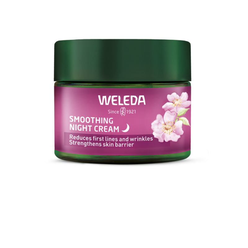 Weleda Divoká růže a Bílý čaj rozjasňující krém na noc 40 ml