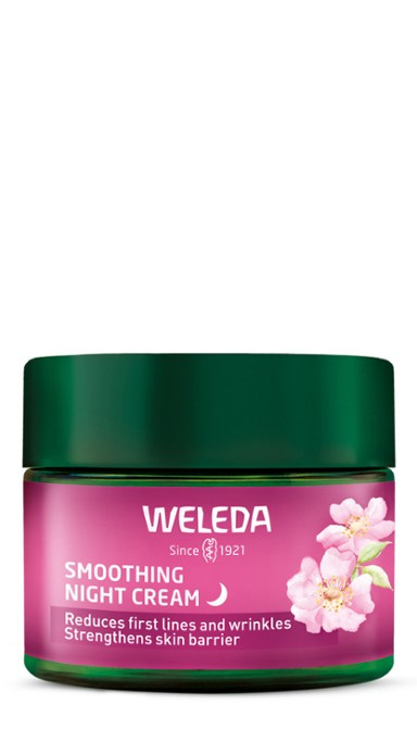 Weleda Divoká růže a Bílý čaj rozjasňující krém na noc 40 ml