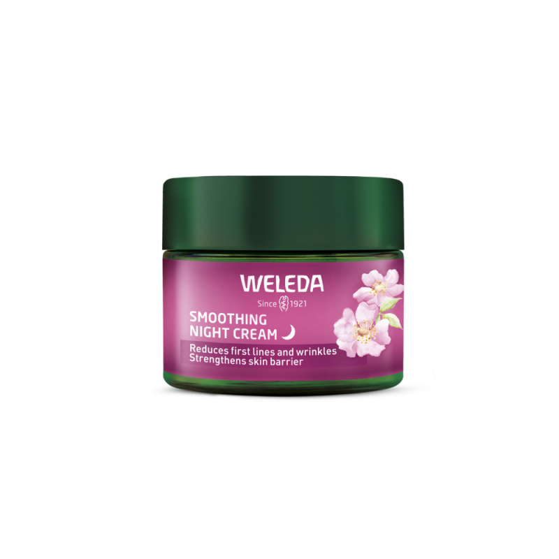Weleda Divoká růže a Bílý čaj rozjasňující krém na noc 40 ml