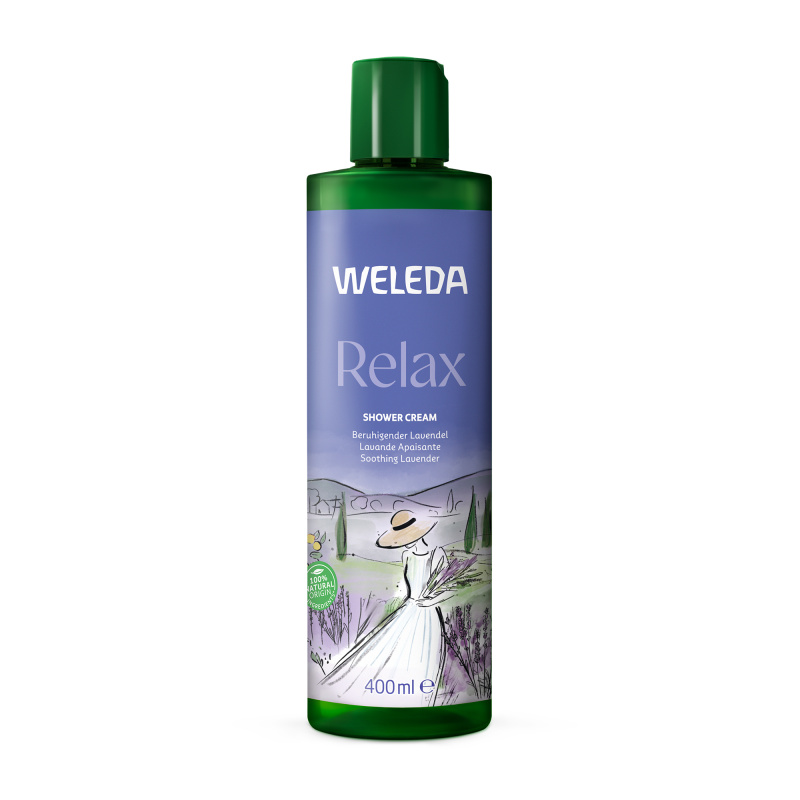 Weleda Relax relaxační sprchový krém Levander 400 ml